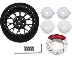 Black 10-Y Spoke BBS Aluminum Steering TX Wheel photo