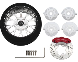 Silver 10-Y Spoke BBS Aluminum Steering TX Wheels photo