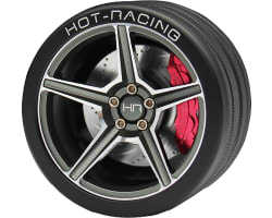 Gunmetal 5 Spoke 6061 Steering Wheel NB4 photo