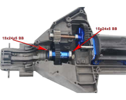 Transmission 51t Output Steel Gear TRA 6s photo