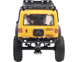 Aluminum Rear Bumper J33P Wrangler SCX24 photo
