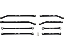 Aluminum High Clearance four Links Set for 6 (153.7mm) Scx 24 photo