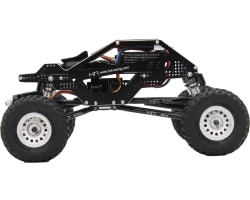 Aluminum Rock Racer Conversion Chassis (black) - SCX24 photo