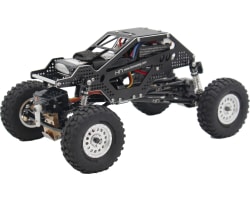 Aluminum Rock Racer Conversion Chassis (black) - SCX24 photo