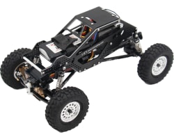 Aluminum Rock Racer Conversion Chassis (black) - SCX24 photo