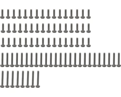 M1.4 Stainless Steel Full Screw Set 81 Pieces Scx 24 photo