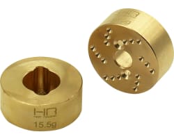 Brass Rear Hub 15.5g AX24 SCX24 photo