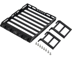 Aluminum Roof Rack with Light Bar SCX24 photo