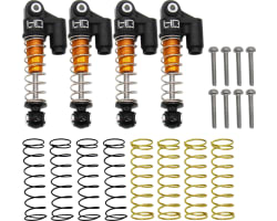Aluminum Threaded Oil Emulsion Shocks - Axial Scx24 photo