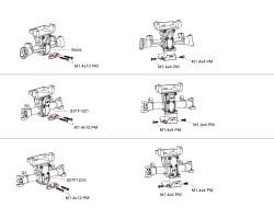 Stainless Steel Front or Rear Axle Skid Plate SCX24 photo