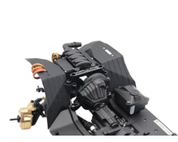 Upper Shock Tower Braces Front Axial SCX10 III photo