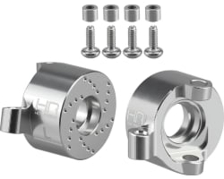 T6 Aluminum Front Steering Blocks (knuckles) fits Axial SCX30 photo