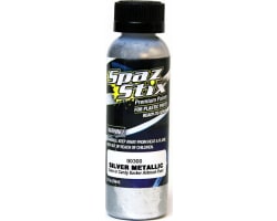 Metallic Silver/Candy Backer Airbrush Ready Paint 2oz Bottle photo