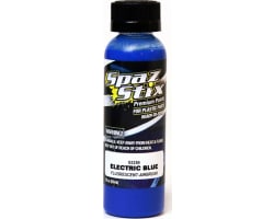 Electric Blue Fluorescent Airbrush Ready Paint 2oz Bottle photo