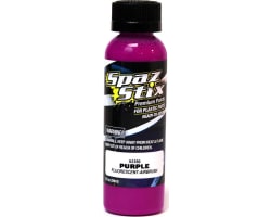 Purple Fluorescent Airbrush Ready Paint 2oz Bottle photo