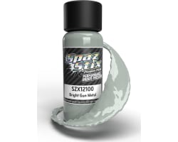 Bright Gun Metal Airbrush Ready Paint, 2oz Bottle photo