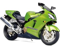 1/12 Kawasaki Ninja Zx-12r Motorcycle Model Kit photo