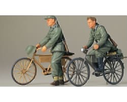 German Soldiers with Bicycles photo
