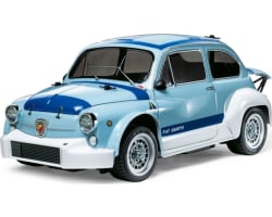 1/10 RC Fiat Abarth 1000 TCR Berlina Corse Blue-Gray Painted Bod photo