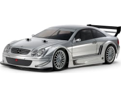 1/10 R/C 2002 Mercedes-Benz CLK AMG Racing Version Silver Painte photo