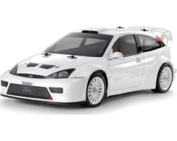 1:10 R/C 2003 F0RD Focus Rs Custom White Painted Body Tt-02 photo