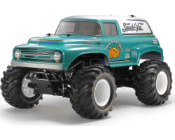 1:10 R/C Squash Van Green & White Painted Body GF-02 photo