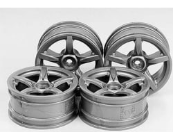 RC 24mm 5-Spoke Wheels-4 pieces - Carrera GT Style/+2 photo