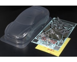 1/10 Clear Nissan GT-R Body Parts Set photo