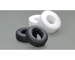 Buggy Rear Tires 2 pieces BB-01 photo