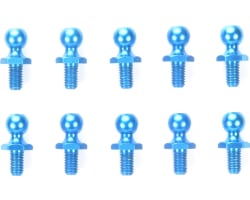 Aluminum Ball Connector 5mm Blue (10) photo