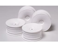 RC White Dish Wheel 4pcs - 26mm Width Offset 0 photo