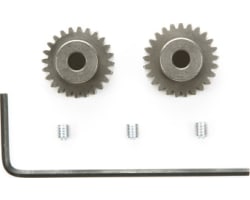 RC TRF201 48 Pitch Pinion Gears - (24T 25T) photo
