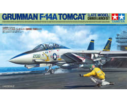 1/48 Grumman F-14A Tomcat Carrier Launch Set Plastic Model Kit photo