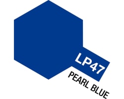 Lacquer Paint LP-47 Pearl Blue 10 ML photo