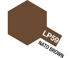 Lacquer Paint LP-59 NATO Brown 10 ML photo