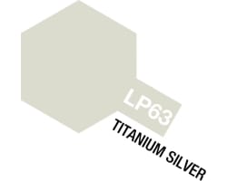 Lacquer Paint LP-63 Titanium Silver 10 ML photo
