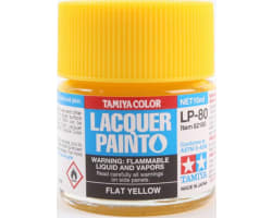 Lacquer LP-80 Flat Yellow 10ml Bottle photo