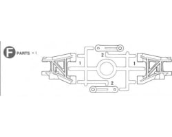 TAM9000744 F Parts: TA02SW Porsche 911 GT2 Racing photo