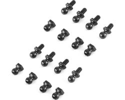 Aluminum Connector/Nut 5mm Black (8) photo