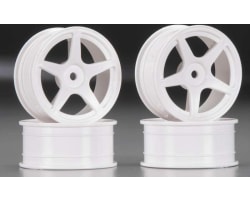 M-Narrow White 5-Spoke Wheels photo