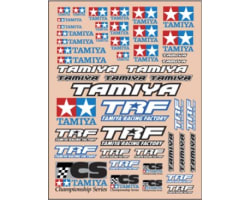 Tamiya Logo Sticker Set photo