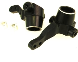 Black Aluminum Steering Knuckle CR01 photo