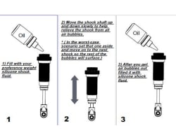 Aluminum 100mm Hd Big Bore Shocks (2) photo
