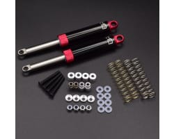Red Internal Spring Air Shocks 100mm photo