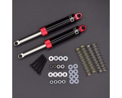 Red Internal Spring Air Shocks 100mm photo