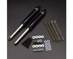 Black Internal Spring Air Shocks 120mm photo