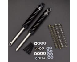 Black Internal Spring Air Shocks 120mm photo