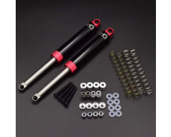 Red Internal Spring Air Shocks 120mm photo