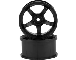 M5 Spoke Drift Wheels (Black) (2) (8mm Offset) w/12mm Hex photo