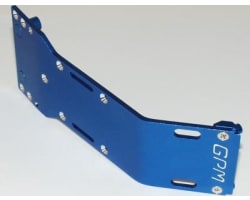 Tamiya Terra Crusher Blue Aluminum Front Skid Plate photo